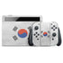 South Korean Flag Distressed Nintendo Switch OLED (2021) Skin